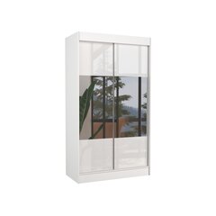Шкаф Adrk Furniture Tamos 120 см, белый цена и информация | Шкафы | 220.lv