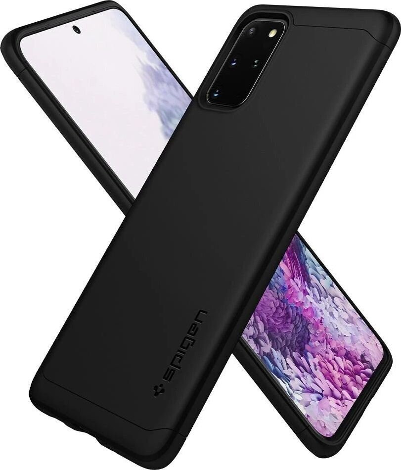 Spigen Thin Fit Classic Galaxy S20+ Plus Black cena un informācija | Telefonu vāciņi, maciņi | 220.lv