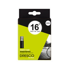 Камера для велосипеда Dresco 16 x 1,70-2,20 (47 / 50-305) Schrader/AV 35 мм цена и информация | Покрышки, шины для велосипеда | 220.lv