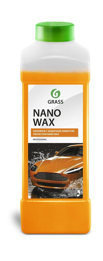 NANO WAX, aukstais nano vasks ar aizsargslāni, 1 l cena un informācija | Auto ķīmija | 220.lv
