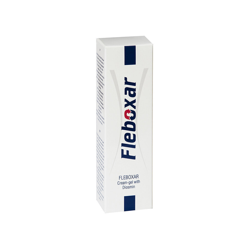 Fleboxar krems-gels ķermenim 50ml ar diosmīnu pie vēnu nepietiekamības цена и информация | Vitamīni, preparāti, uztura bagātinātāji labsajūtai | 220.lv
