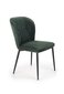 2 krēslu komplekts Halmar K399, zaļš cena un informācija | Virtuves un ēdamistabas krēsli | 220.lv