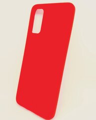 Чехол ALCANTARA для Samsung Galaxy 20S Ultra RED цена и информация | Чехлы для телефонов | 220.lv