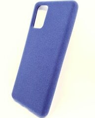 Чехол ALCANTARA для Samsung Galaxy 20S Ultra DARK BLUE цена и информация | Чехлы для телефонов | 220.lv