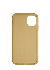 360 aizsardzība- komplekts silikona vāciņš iPhone 11 Pro gaiši dzeltens (granola) un aizsargstikls. cena un informācija | Telefonu vāciņi, maciņi | 220.lv