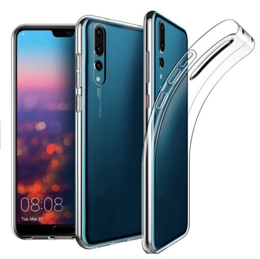 Caurspīdīgs, plāns HUAWEI PSmart PLUS(2019) vāciņš/ TPU SOUNDBERRY цена и информация | Telefonu vāciņi, maciņi | 220.lv