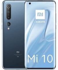 Xiaomi Mi 10, 128GB, Twilight Grey cena un informācija | Mobilie telefoni | 220.lv