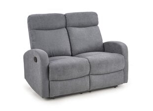 Двухместный диван-реклайнер Halmar Oslo 2S серый цена и информация | Диваны | 220.lv
