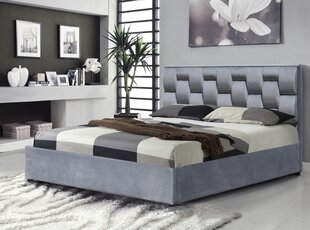 Кровать Halmar Annabel 160x200 см, серая цена и информация | Кровати | 220.lv