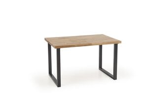 Pusdienu galds Halmar Radus 120 cm, brūns/melns cena un informācija | Virtuves galdi, ēdamgaldi | 220.lv