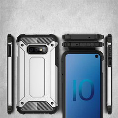 Hybrid Armor Case Tough Rugged Cover for Samsung Galaxy S10e blue (Blue) cena un informācija | Telefonu vāciņi, maciņi | 220.lv