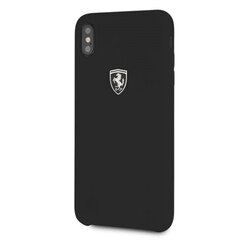 Ferrari Hardcase FEOSIHCI65BK iPhone Xs Max black Silicone Off track цена и информация | Чехлы для телефонов | 220.lv