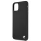 Etui hardcase BMW BMHCN65SILBK iPhone 11 Pro Max black Silicone (Black) цена и информация | Telefonu vāciņi, maciņi | 220.lv