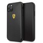 Ferrari Hardcase FESPCHCN58CBBK iPhone 11 Pro black On Track Carbon Effect (Black) цена и информация | Telefonu vāciņi, maciņi | 220.lv