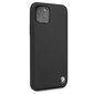 Etui hardcase BMW BMHCN58SILBK iPhone 11 Pro black Silicone cena un informācija | Telefonu vāciņi, maciņi | 220.lv