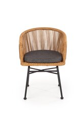 Комплект из 2 стульев Halmar K400, коричневый цена и информация | Садовые стулья, кресла, пуфы | 220.lv
