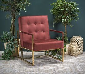 Кресло Halmar Prius, красное цена и информация | Кресла в гостиную | 220.lv