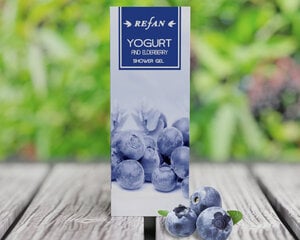 Гель для душа Refan «Йогурт и бузина», 200 мл цена и информация | Масла, гели для душа | 220.lv