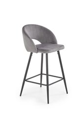 Комплект из 2-х барных стульев Hector H96, серый/черный цена и информация | Стулья для кухни и столовой | 220.lv
