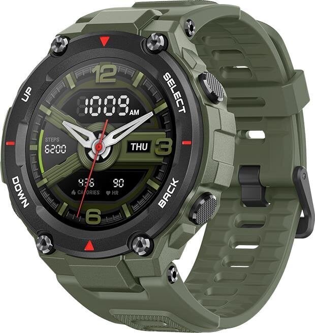 Amazfit T-Rex Army Green цена и информация | Viedpulksteņi (smartwatch) | 220.lv