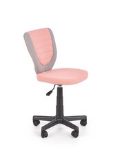Bērnu biroja krēsls Halmar Toby, pelēks/rozā cena un informācija | Biroja krēsli | 220.lv