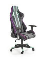 Spēļu krēsls Halmar Factor, pelēks/zaļš cena un informācija | Biroja krēsli | 220.lv