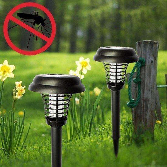 Grundig dārza lampa no kukaiņiem, ar saules bateriju, 44 cm цена и информация | Līdzekļi pret odiem un ērcēm | 220.lv