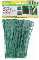 Крепежные зажимы для растений Kinzo, 100 шт., 13 см цена и информация | Садовые инструменты | 220.lv