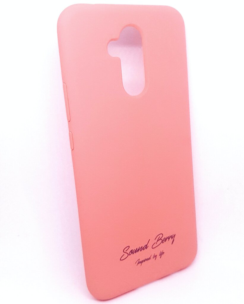 Silikona vāciņš SoundBerry paredzēts Huawei P20 Pro rozā. cena un informācija | Telefonu vāciņi, maciņi | 220.lv