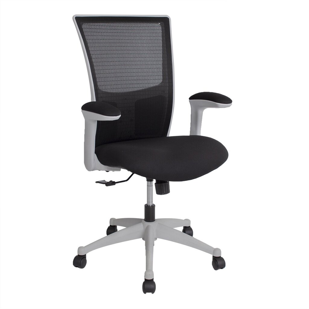 Biroja krēsls Lumina, pelēks/melns cena un informācija | Biroja krēsli | 220.lv