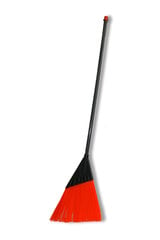 Метла для улицы с ручкой Hortus (плоская, оранжевая) цена и информация | Садовые инструменты | 220.lv