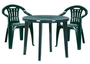 Садовый стул Mallorca, темно-зеленый цена и информация | Садовые стулья, кресла, пуфы | 220.lv