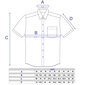 Vīriešu krekls NORDIC - Ar īsām piedurknēm цена и информация | Vīriešu krekli | 220.lv