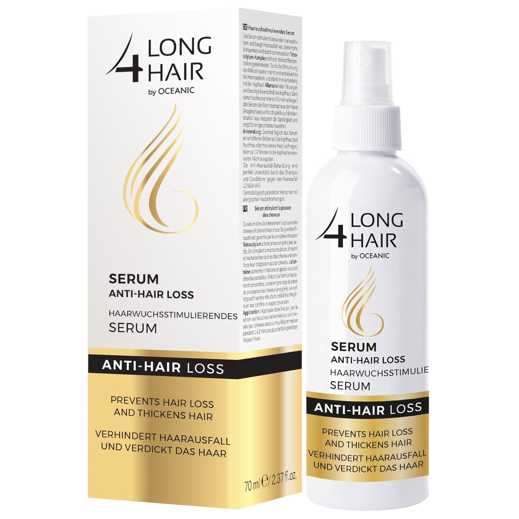 Serums matu augšanas veicināšanai Hair growth stimulating serum Long 4 Lashes 70 ml ar dāvanu (mitrinošu sejas krēmu) цена и информация | Matu uzlabošanai | 220.lv