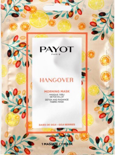 Payot Detoksa maska Morning Mask Hangover 1gab. цена и информация | Sejas maskas, acu maskas | 220.lv