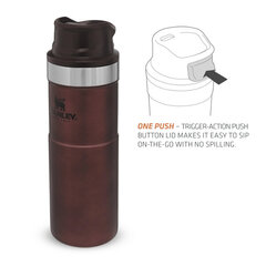 Термокружка The Trigger-Action Travel Mug Classic 0.47L красный цена и информация | Термосы, термокружки | 220.lv