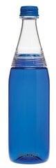Pudele Fresco Twist & Go Bottle 0,7L zila cena un informācija | Ūdens pudeles | 220.lv