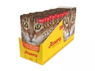 Josera burkānu un spinātu zupa kaķiem 16x70 g cena un informācija | Konservi kaķiem | 220.lv