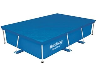 Baseina pārsegs Bestway Steel Pro baseinam 259x170 cm cena un informācija | Baseinu piederumi | 220.lv