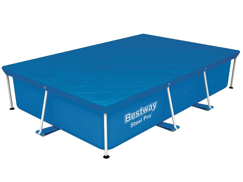 Baseina pārsegs Bestway Steel Pro baseinam 259x170 cm цена и информация | Baseinu piederumi | 220.lv