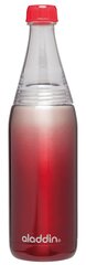 Бутылка термос Fresco Twist & Go Thermavac 0,6L нержавеющая сталь/ красная цена и информация | Бутылки для воды | 220.lv