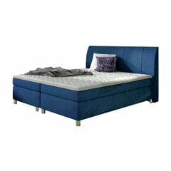 Кровать Selsey Pelton 160x200 см, синяя цена и информация | Кровати | 220.lv