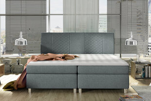 Кровать Selsey Pelton 140x200 см, серый цена и информация | Кровати | 220.lv