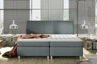 Кровать Selsey Pelton 180x200 см, серый цена и информация | Кровати | 220.lv