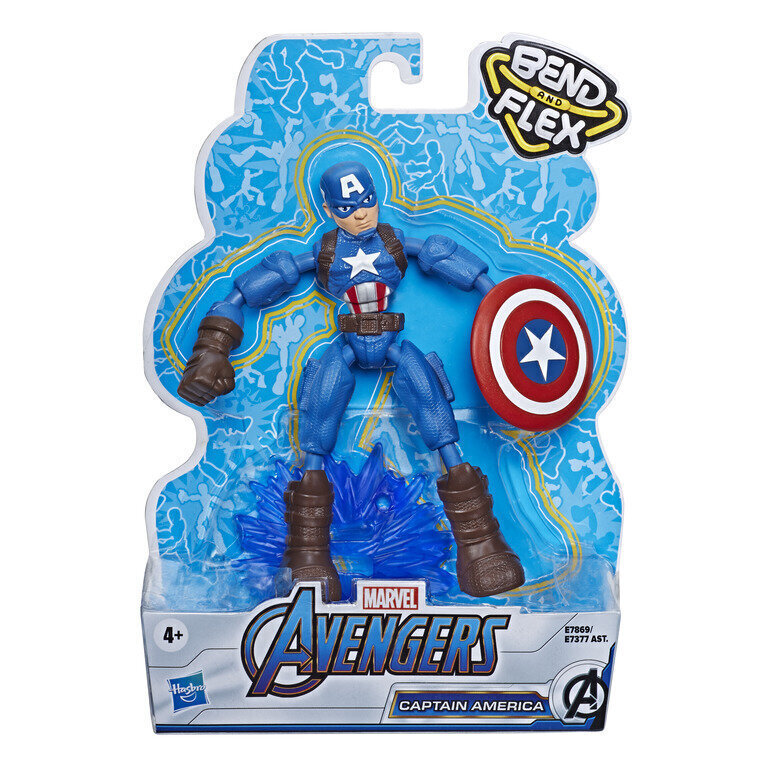 Figūriņa Hasbro Avengers Bend N Flex цена и информация | Rotaļlietas zēniem | 220.lv