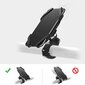 Ringke Spider Grip Mount Bicycle Vehicle Mounts Bike Silicone Phone Bracket for 4-6" Devices black (ACSG0001) цена и информация | Auto turētāji | 220.lv
