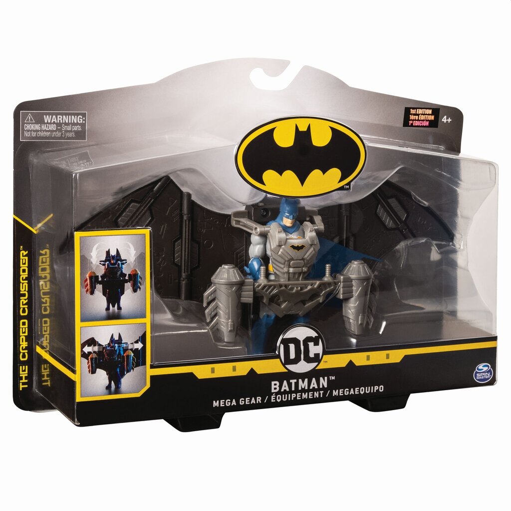 Figūra ar transformējamām bruņām Betmens (Batman), 6055947, 10 cm cena un informācija | Rotaļlietas zēniem | 220.lv