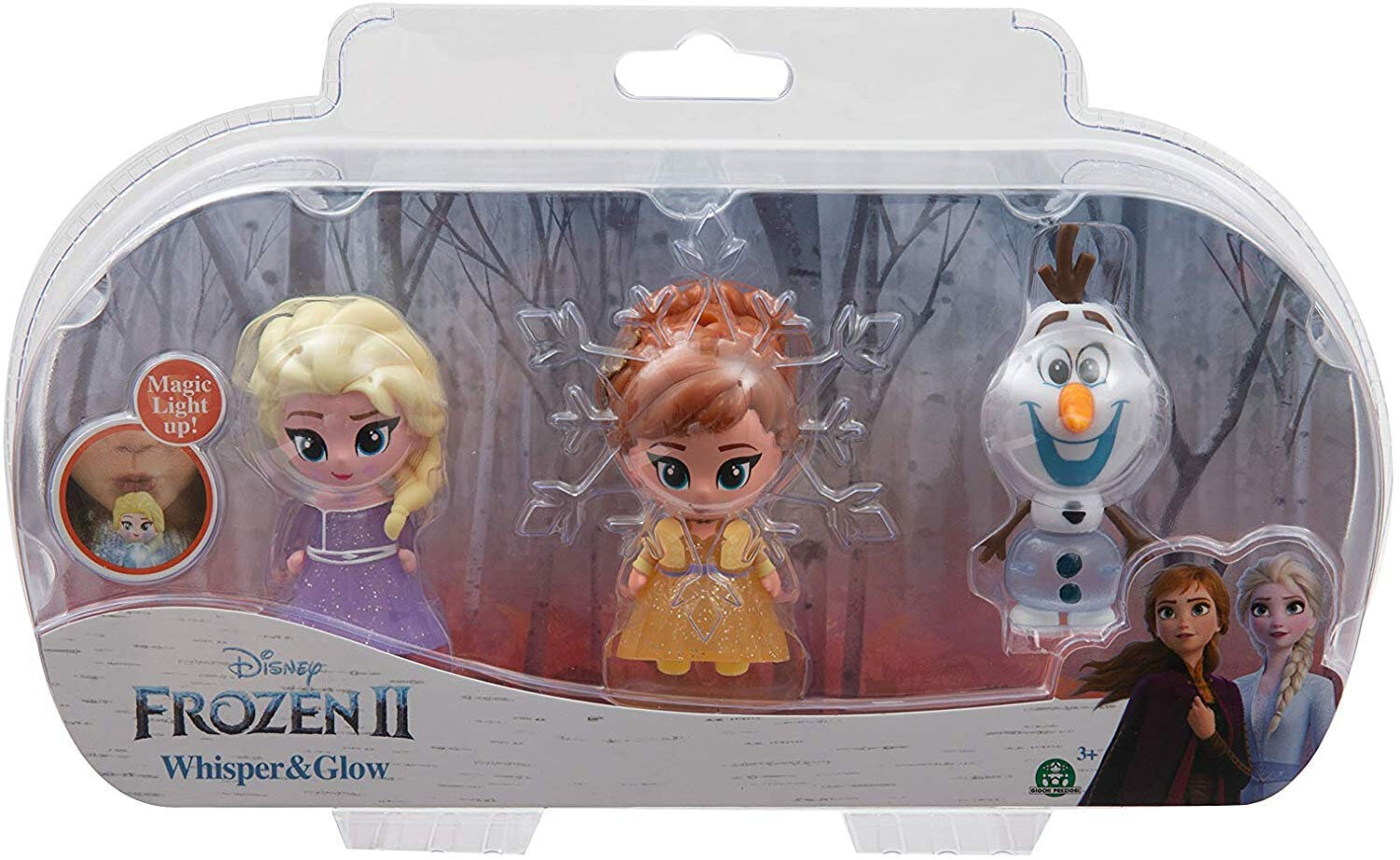 Mini figūriņu komplekts Disney Frozen, 3 gab. цена и информация | Rotaļlietas meitenēm | 220.lv