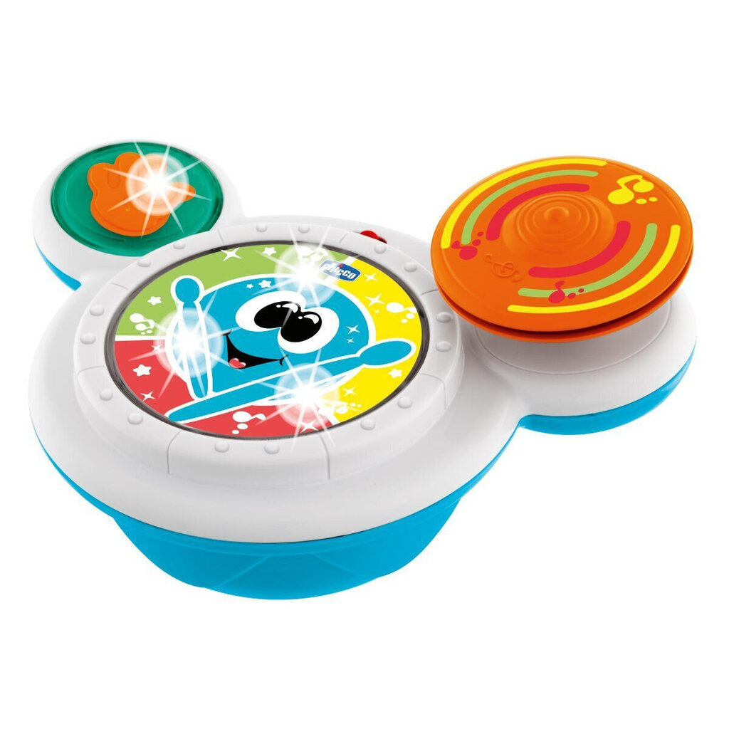 Muzikālā rotaļlieta-bungas Chicco цена и информация | Rotaļlietas zīdaiņiem | 220.lv
