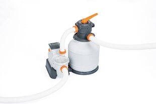 Baseina ūdens filtrs ar smiltīm un sūkni Bestway Flowclear, 8 327 l/st. cena un informācija | Baseina filtri | 220.lv